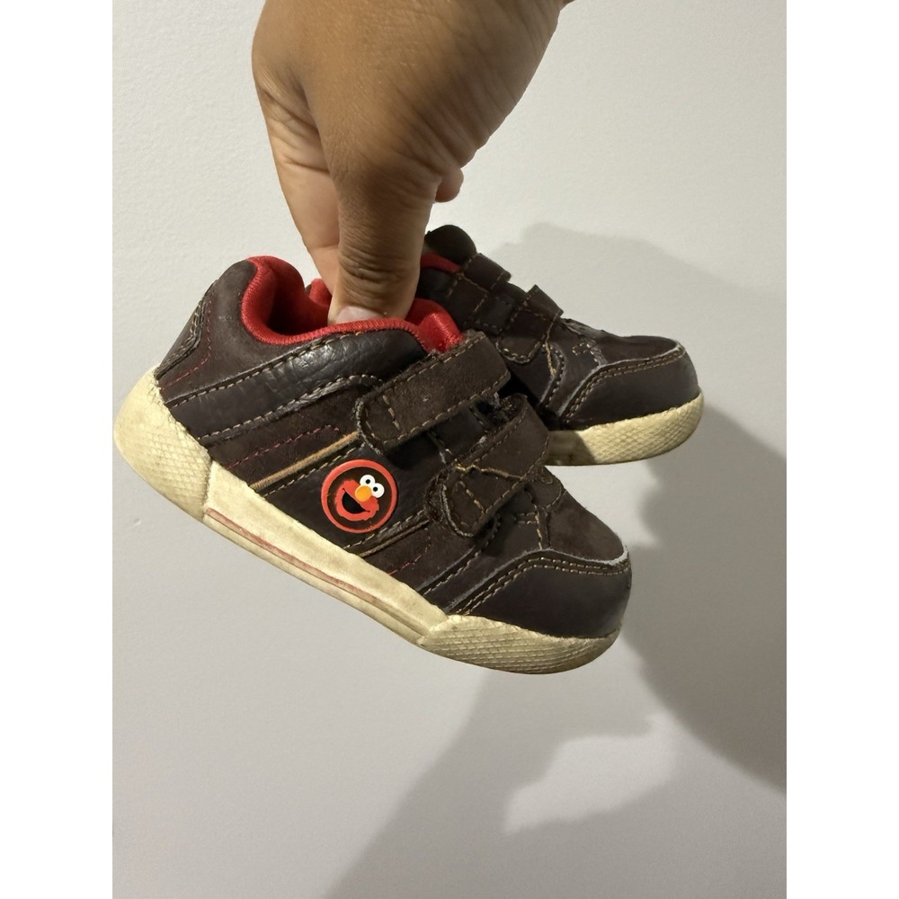 Sesame Street Elmo Toddler Shoes Size 4 Vintage 1990s SG Footwear